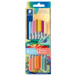 STAEDTLER Doppelfasermaler Edition 2, 6er Kartonetui