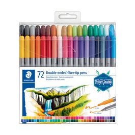 STAEDTLER Feutre double pointe Design Journey, étui de 72