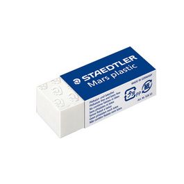 STAEDTLER Gomme plastique Mars plastic mini, blanc