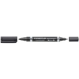 STAEDTLER Lumocolor Marqueur d'atelier duo permanent blister