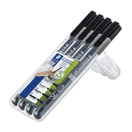 STAEDTLER Lumocolor Marqueur permanent 313S/318F/317M/314B