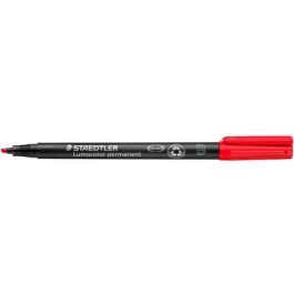 STAEDTLER Marqueur permanent 314B Lumocolor, rouge