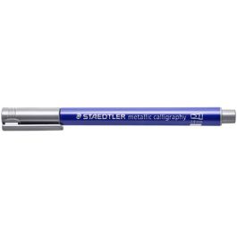STAEDTLER Marqueur permanent metallic calligraphy, argent