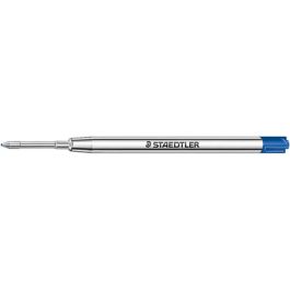STAEDTLER Recharge pour stylo à bille 458, M, bleu