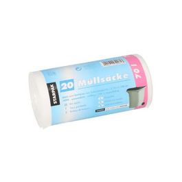 STARPAK Sac poubelle HDPE, 70 litres, transparent