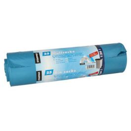 STARPAK Sac poubelle LDPE, 120 litres, bleu