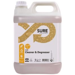 SURE Dégraissant "Cleaner & Degreaser", 5 litres