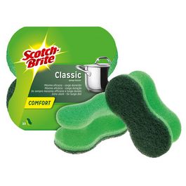 Scotch-Brite Eponge à récurer Classic Comfort, couleur: vert