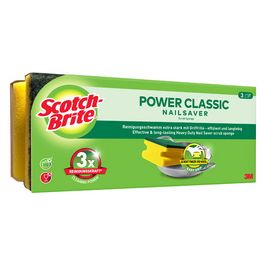 Scotch-Brite Eponge à récurer Classic, paquet de 3