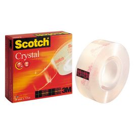Scotch Ruban adhésif Crystal Clear 600, 19 mm x 33 m, 7+1
