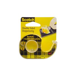 Scotch Ruban adhésif double face 665, 12 mm x 6,3 m