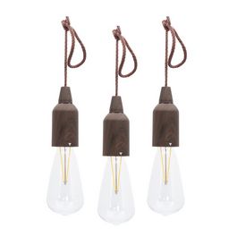 Securit Lampe LED rechargeable COPENHAGUE, set de 3