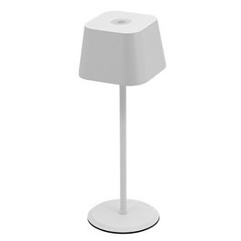 Securit Lampe de table LED rechargeable MALTE, blanc