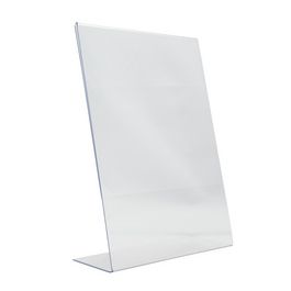 Securit Porte-visuel Acrylic, A6 portrait, incliné
