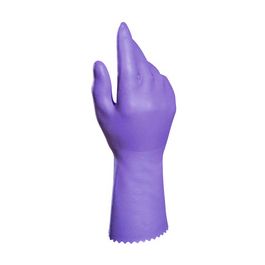 Spontex Gant en latex Extra Comfort, taille: M, lilas