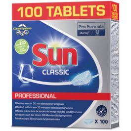 Sun Professional Pastille lave-vaisselle Classic, 100 pièces