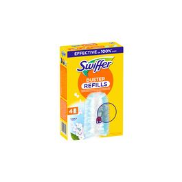 Swiffer Plumeau magnétique parfum febreze, pack de 4