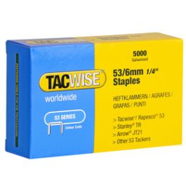 TACWISE Agrafes 53/12 mm, 2.000 pièces, galvanisé