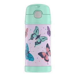 THERMOS Gourde isotherme FUNTAINER Straw Bottle, papillons