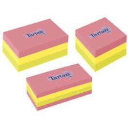 Tartan Bloc-notes repositionnable, 51 x 38 mm, assorti fluo