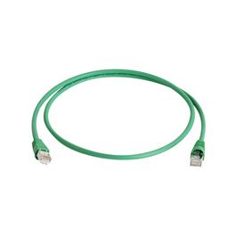 Telegärtner Câble patch, Cat.6A (profond), S/FTP, 5 m, vert