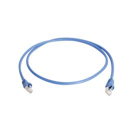 Telegärtner Câble patch, Cat.6A (profond),S/FTP,0,25 m, bleu