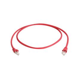 Telegärtner Câble patch, Cat.6A, S/FTP (profond), 3 m, rouge