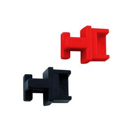Telegärtner Capuchon protecteur anti-poussière RJ45, rouge x10