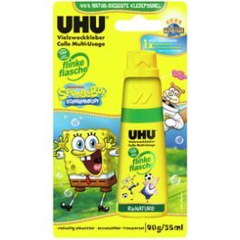 UHU Colle multi-usage flinke flasche ReNATURE Bob l'éponge