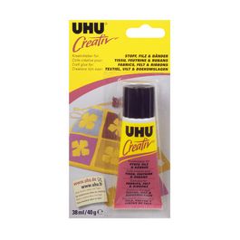 UHU Colle spéciale "Creativ" pour tissus, feutrine & rubans