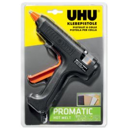 UHU Pistolet à colle Hot Melt Promatic, noir/orange