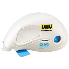 UHU Roller correcteur Compact, 5 mm x 10 m, blanc