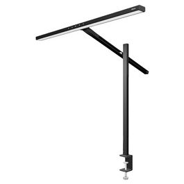 UNiLUX Lampe de bureau à LED ELITE LUMINO, pince, noir