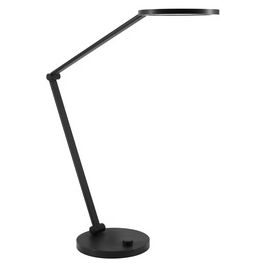 UNiLUX Lampe de bureau à LED OMEGA, sur pied, noir