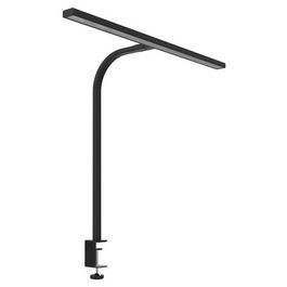 UNiLUX Lampe de bureau à LED STRATA 80, pince, noir