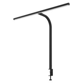 UNiLUX Lampe de bureau à LED STRATA, pied de serrage, noir