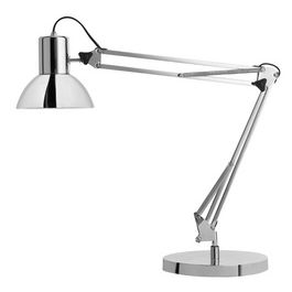 UNiLUX Lampe de bureau à LED SUCCESS 80, pince/socle, chrome