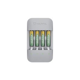 VARTA Chargeur ECO Charger Pro Recycled, avec 4x Micro AAA