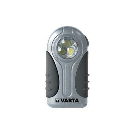 VARTA Lampe de poche "LED Silver Light", avec 3 piles AAA