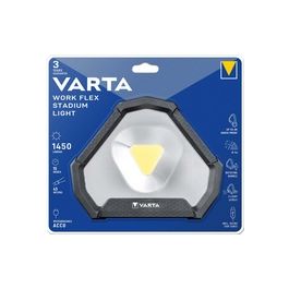 VARTA Lampe de travail rechargeable Work Flex Stadium Light