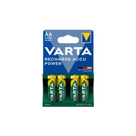VARTA Pile NiMH "Rechargeable Accu", Mignon (AA), 2 600 mAh