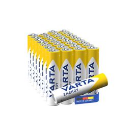 VARTA Pile alcaline Energy, Micro (AAA/LR3), par 30