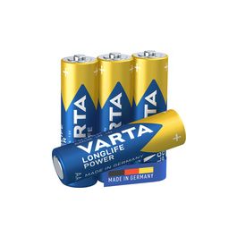 VARTA Pile alcaline "LONGLIFE POWER", Mignon AA, pack de 12