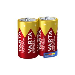 VARTA Pile alcaline Longlife Max Power, Baby (C/LR14)