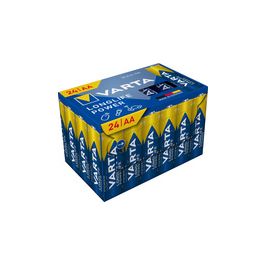 VARTA Pile alcaline Longlife Power, Mignon (AA), 24 pièces