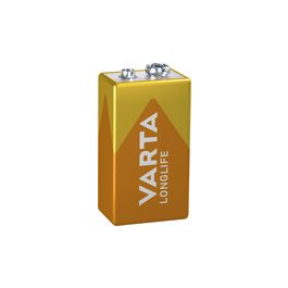 VARTA Pile alcaline Longlife, E-bloc (6LR61/6LP3146)