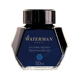 WATERMAN Flacon d'encre, contenu: 50 ml, bleu mystère