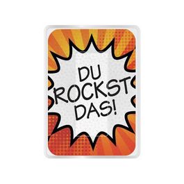 WEDO Brillen-Putztuch PocketCleaner "DU ROCKST DAS!"