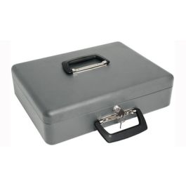 WEDO Coffret-caisse à monnaie Maxi, en tôle d'acier, gris