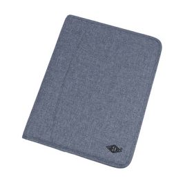 WEDO Serviette classeur "DENIM", A4, en polyester, bleu mêlé